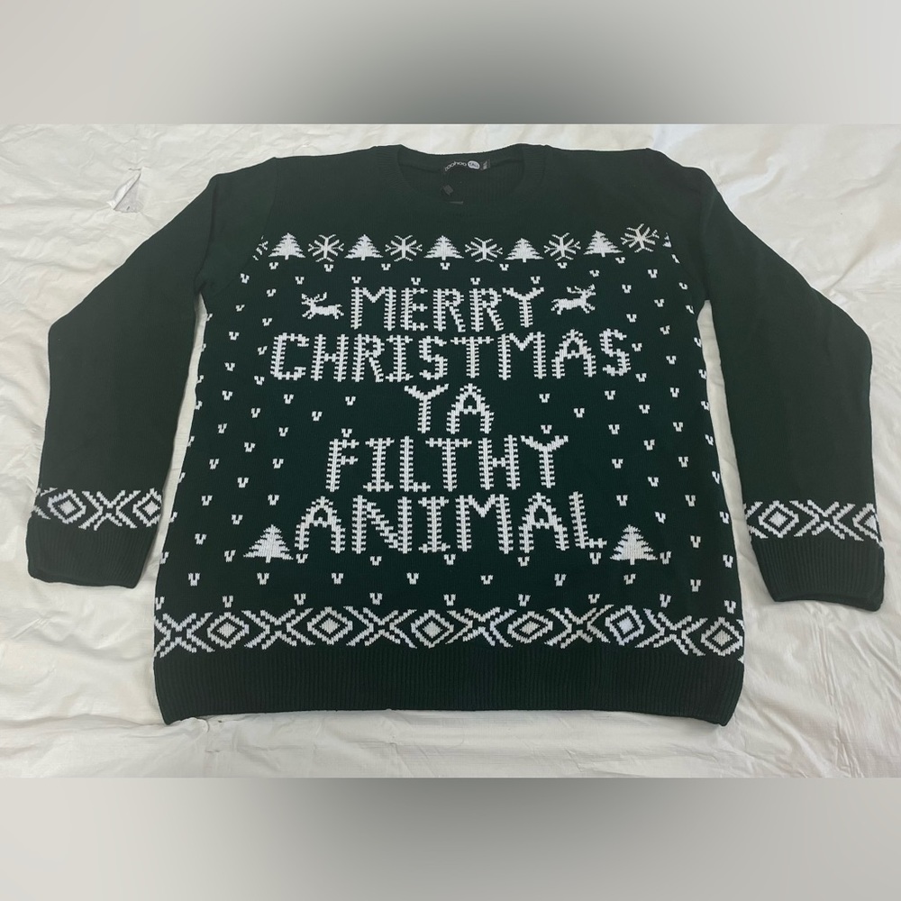 Merry Christmas Ya Filthy Animal Ugly Sweater